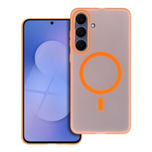 Go Orange case for Samsung A56 compatible with MagSafe orange