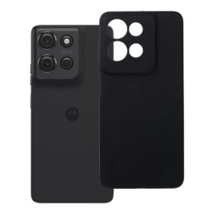Case for Motorola G75 Silicone 2mm (camera protection) black