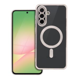 Electro Mag Cover case for Samsung A56 compatible with MagSafe titanium