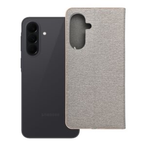 Luna Book Gold flip case for Samsung A37 5G silver