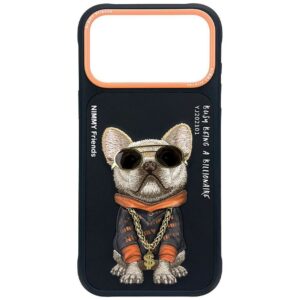 NIMMY case GLASSES COOL DOG for IPHONE 18 Pro/17 Pro black