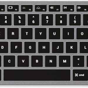 Satechi Wireless keyboard QWERTY Slim X1 ST-BTSX1M space gray
