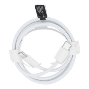 Cable Type C to Type C PD QC3.0 3A 30W HD26 BOX 1 m white