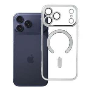 Electro Mag Cover case for iPhone 18 Pro Max / 17 Pro Max compatible with MagSafe silver