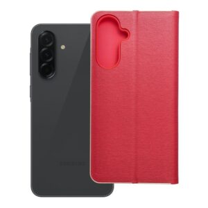 Luna Book Gold flip case for Samsung A36 5G red