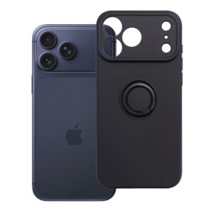 Silicone Ring case for iPhone 18 Pro Max / 17 Pro Max black