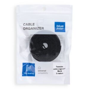 Blue Star velcro cable tie PJ-COZ055 - black (3m)
