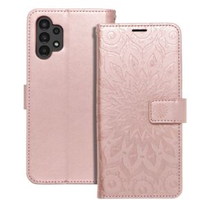 Mezzo Book flip case for Samsung A13 4G mandala rose gold