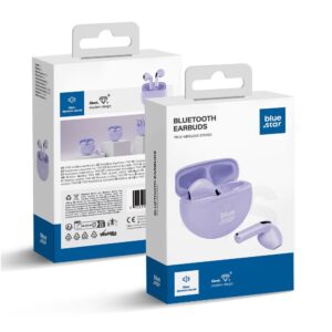 Blue Star Wireless earbuds Circle Beat TX3 TWS lavender