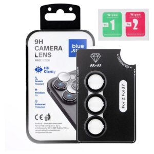 Blue Star Tempered Glass Camera Lens Protector for Samsung Fold 7 Easy Install black