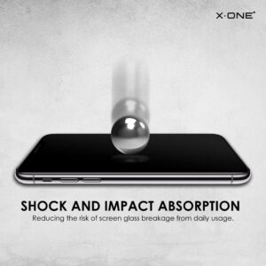X-ONE Full Cover Extra Strong Matte - for iPhone 12 mini tempered glass 9H