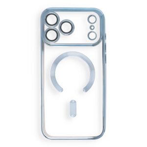 Electro Mag Cover case for iPhone 18 Pro Max / 17 Pro Max compatible with MagSafe sky blue