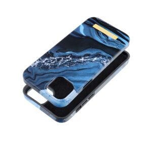 Forcell Case for iPhone 14 PLUS F-Protect Mirage compatible with Magsafe ocean marble
