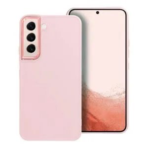 Frame case for Samsung S22 powder pink