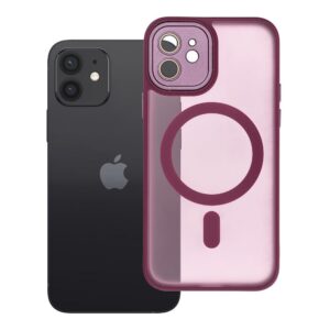 Variete Mag Cover case for iPhone 12 compatible with MagSafe purple