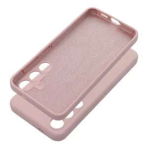 Case for Samsung A17 / A18 Silicone 2mm (camera protection) powder pink