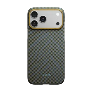 Husa Pitaka pentru iPhone 17 Pro Max Breath of Veins Edge Case Dive Green