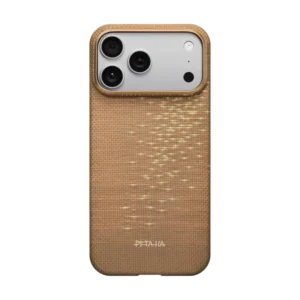 Husa Pitaka iPhone 17 Pro Max Ultra-Slim Golden Glint (PitaTap)