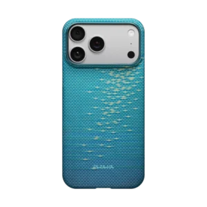 Husa Pitaka iPhone 17 Pro Max Ultra-Slim Lucid Blue (PitaTap)