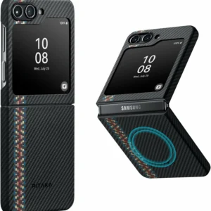Husa Pitaka MagEZ 3 600D Aramida pentru Samsung Galaxy Z Flip 5 MagSafe Rhapsody
