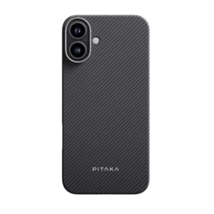Husa Pitaka MagEZ 5 600D MagSafe pentru iPhone 16 Plus Negru/Gri