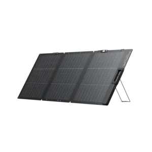 Panou solar Ecoflow 160W NextGen portabil bifacial ultra-usor Negru