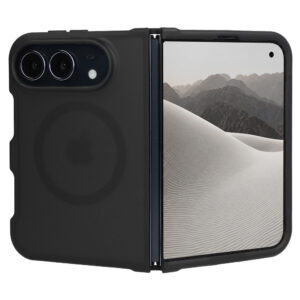 Liavec Cloudy Case for iPhone Duo with connected front and back frame black