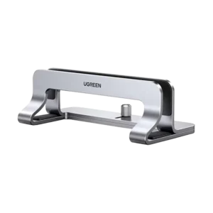 Suport laptop vertical Ugreen LP258 aluminiu latime reglabila 12-26 mm pentru MacBook/laptop/tableta Argintiu