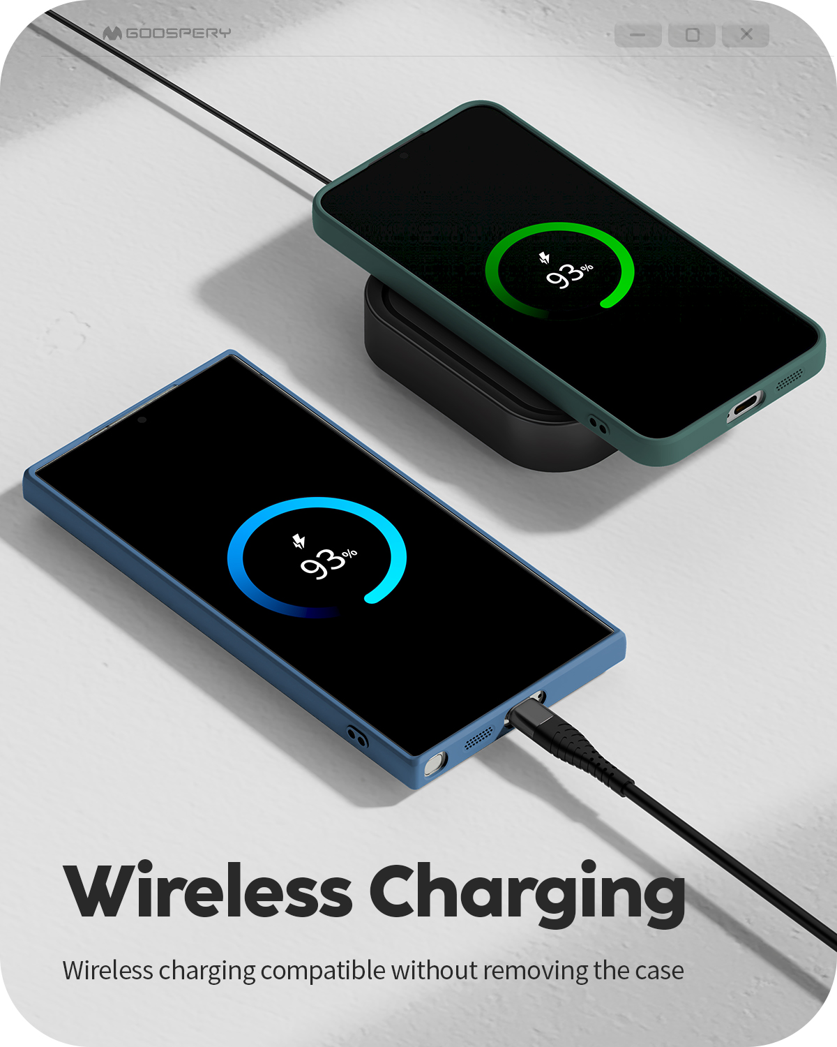 Mercury Semi-Silicon Magsafe Samsung Galaxy A57 BLACK