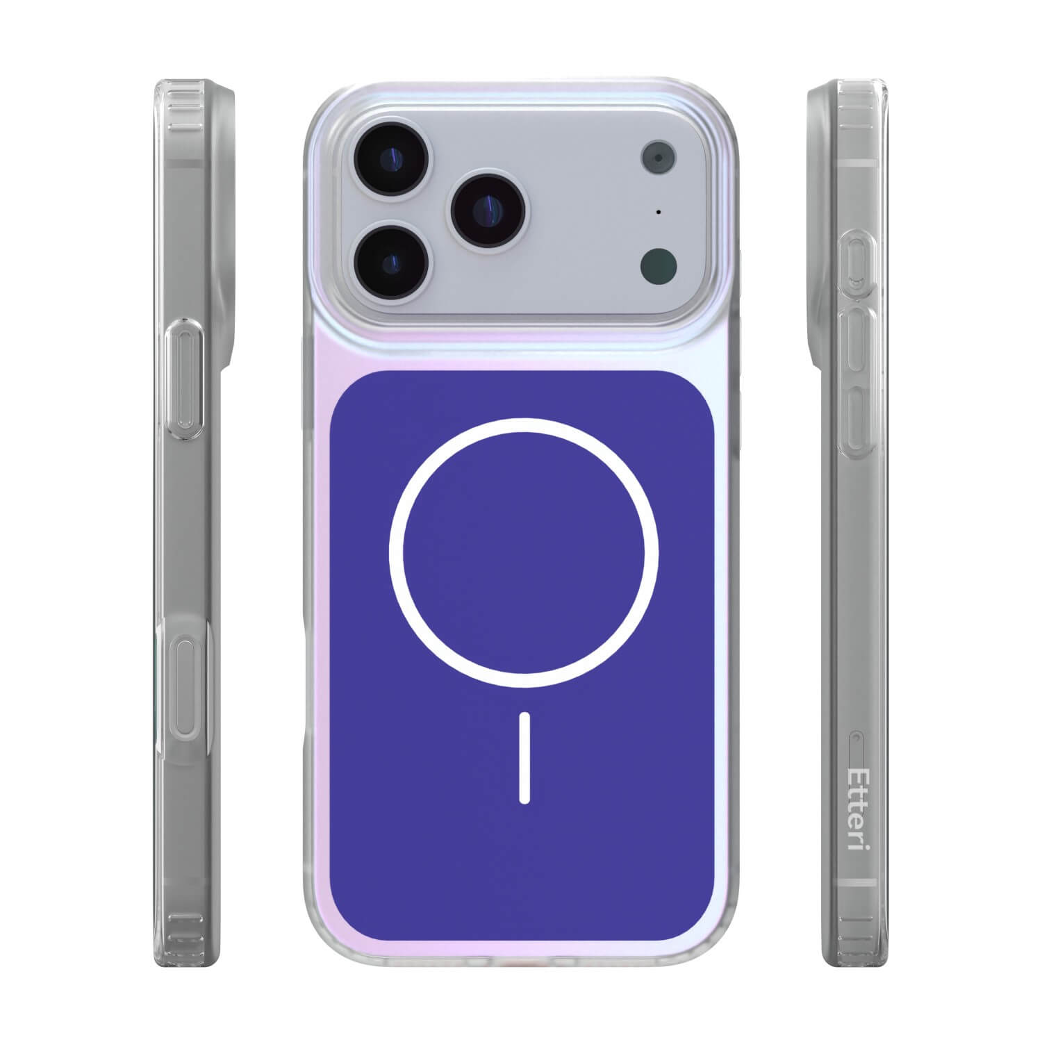 Etteri Hidden Pearl case for iPhone 17 6,3" dark blue