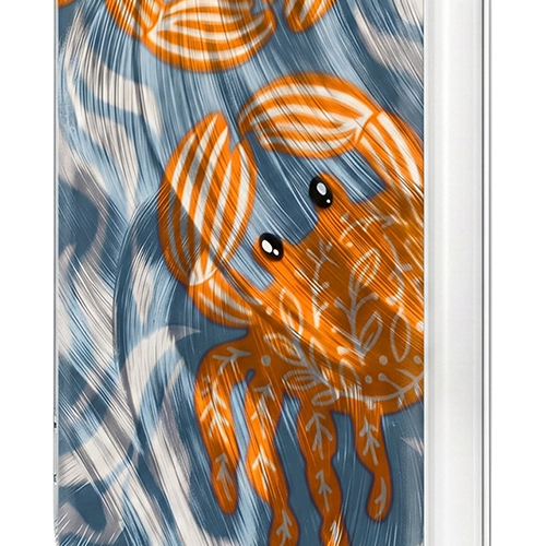 Ultra Trendy Summer case for iPhone 15 Pro 6,1" crab