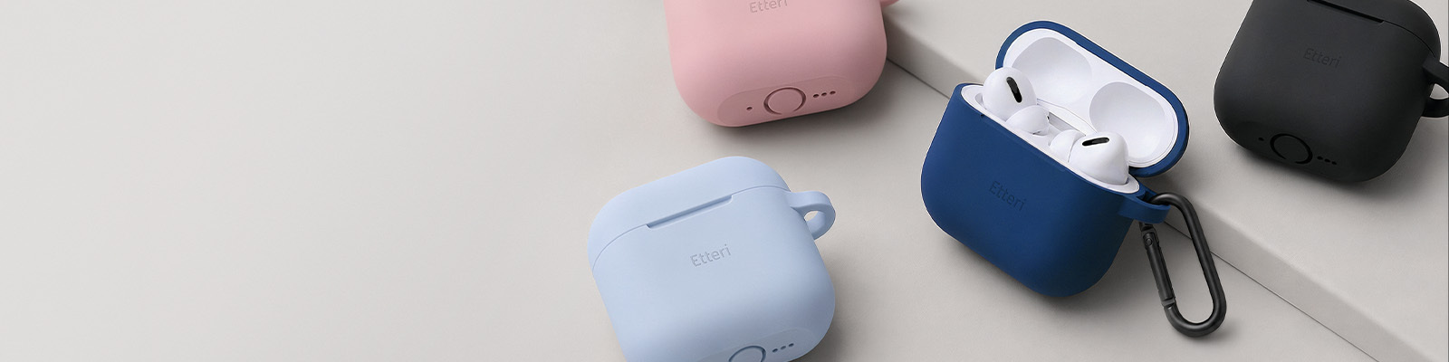 Etteri silicone case for AirPods 3 dark blue