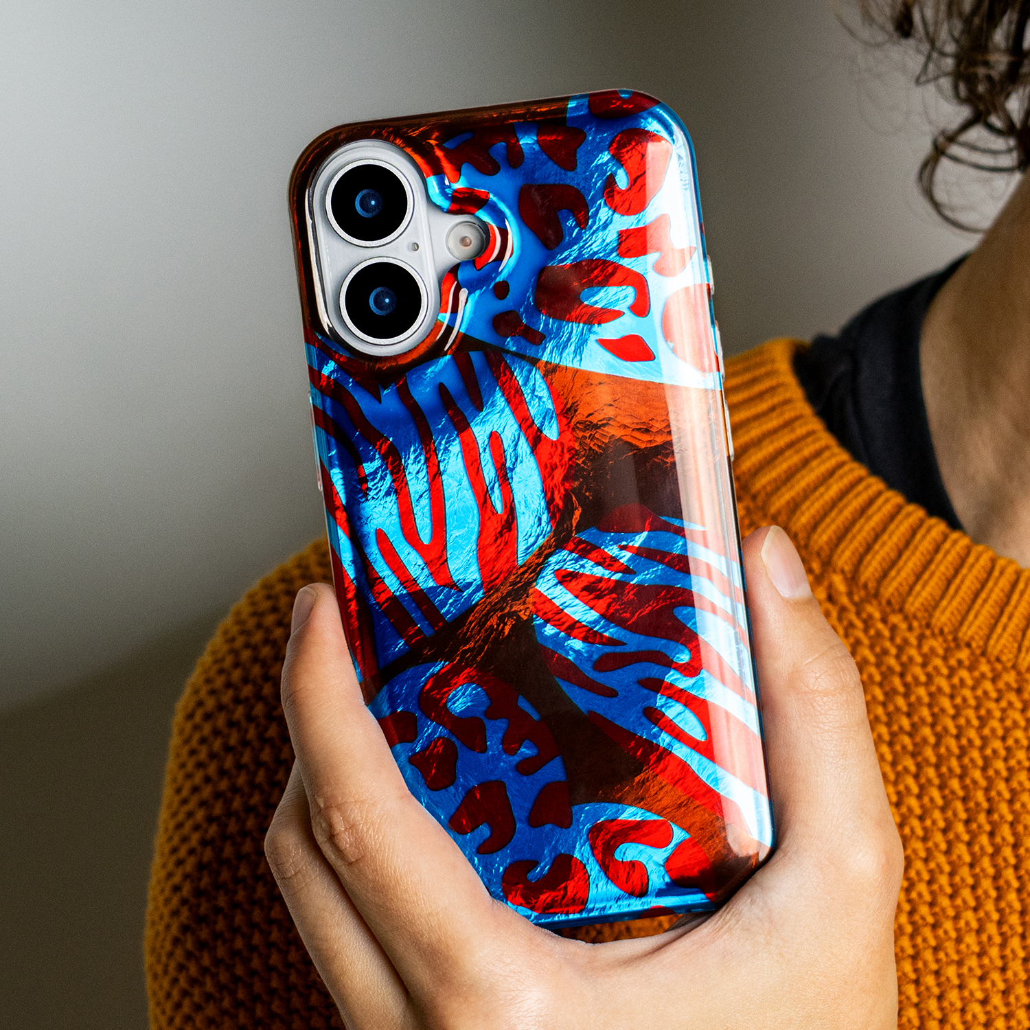 Animal Print case for iPhone 15 Pro 6,1" Chameleon