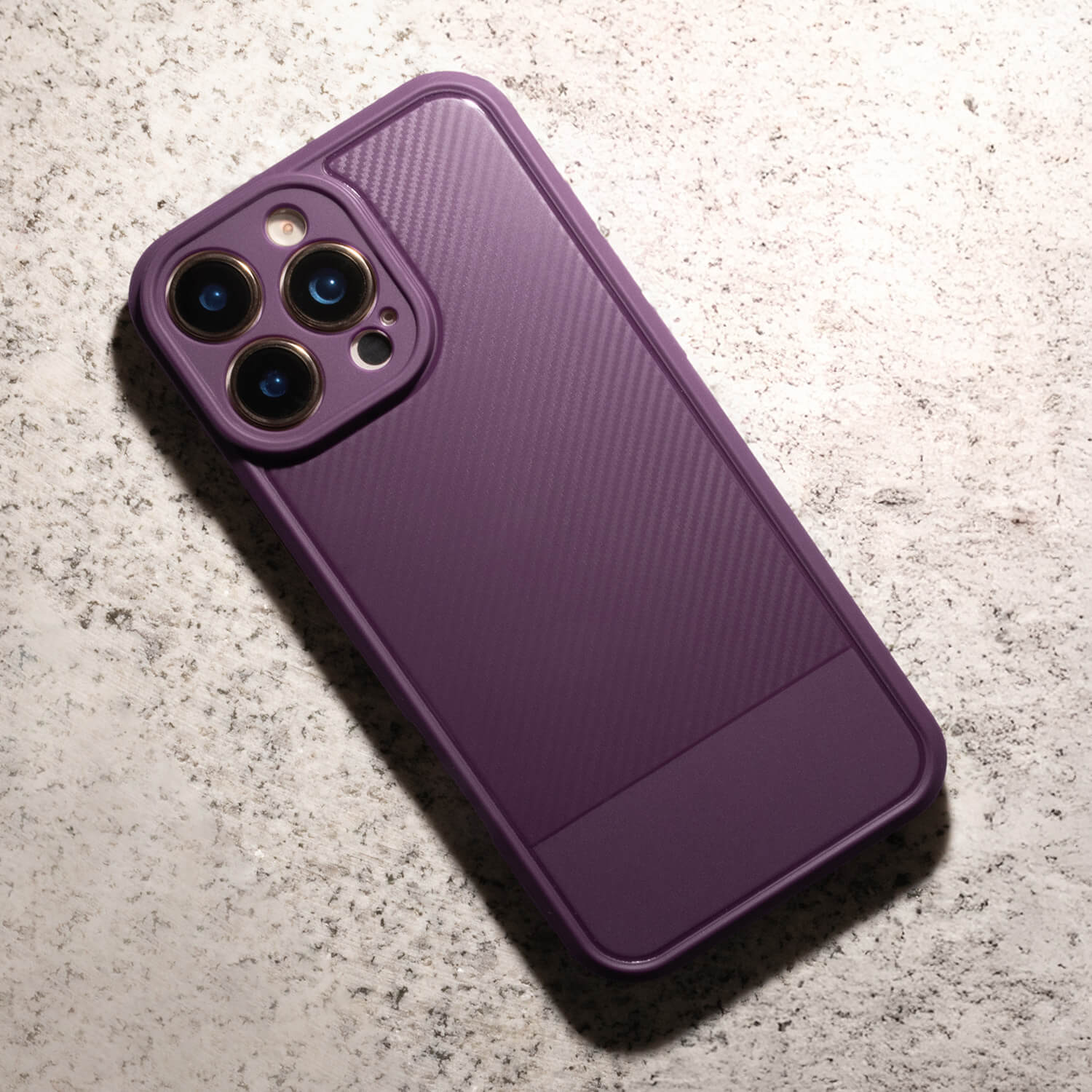 Simple Carbon case for Samsung Galaxy S26 Plus purple