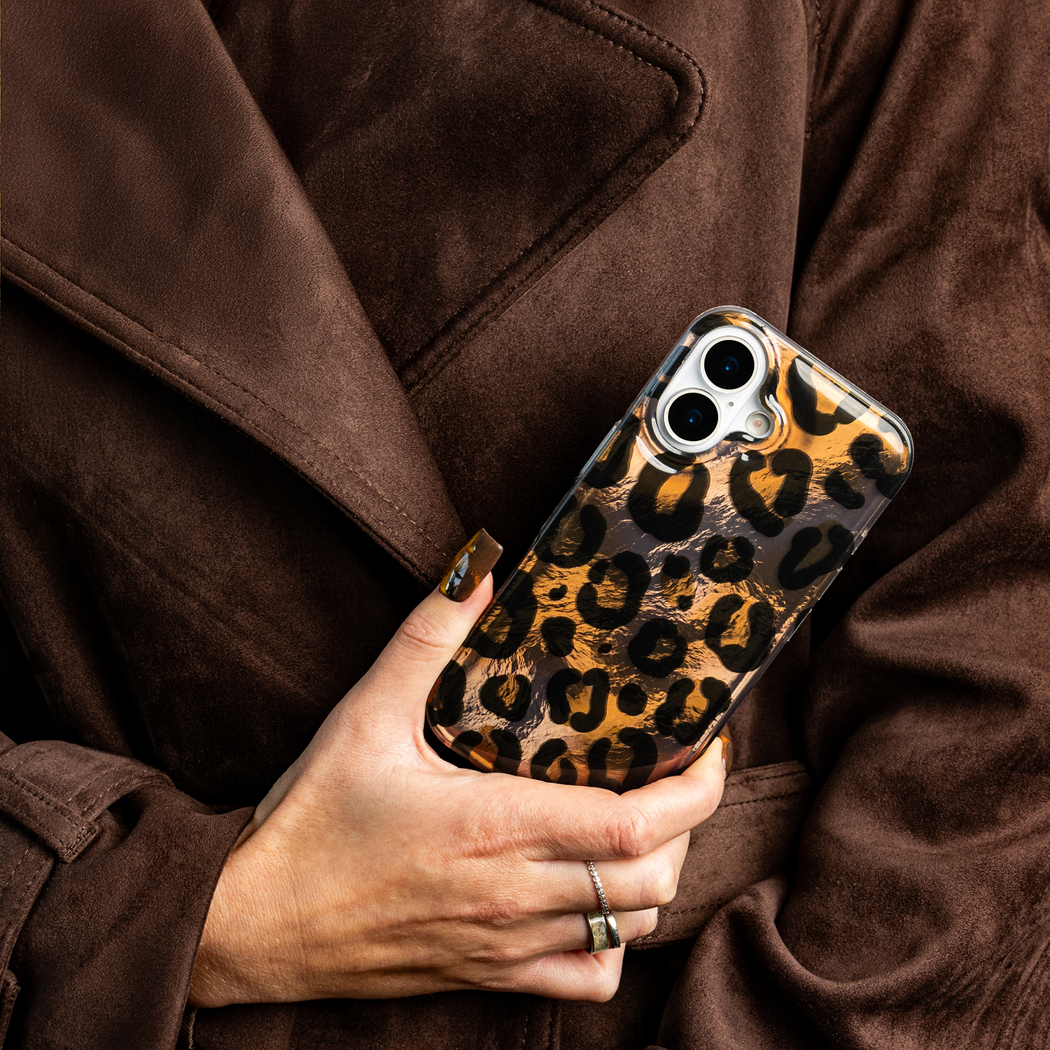 Animal Print case for iPhone 15 Pro 6,1" Chameleon