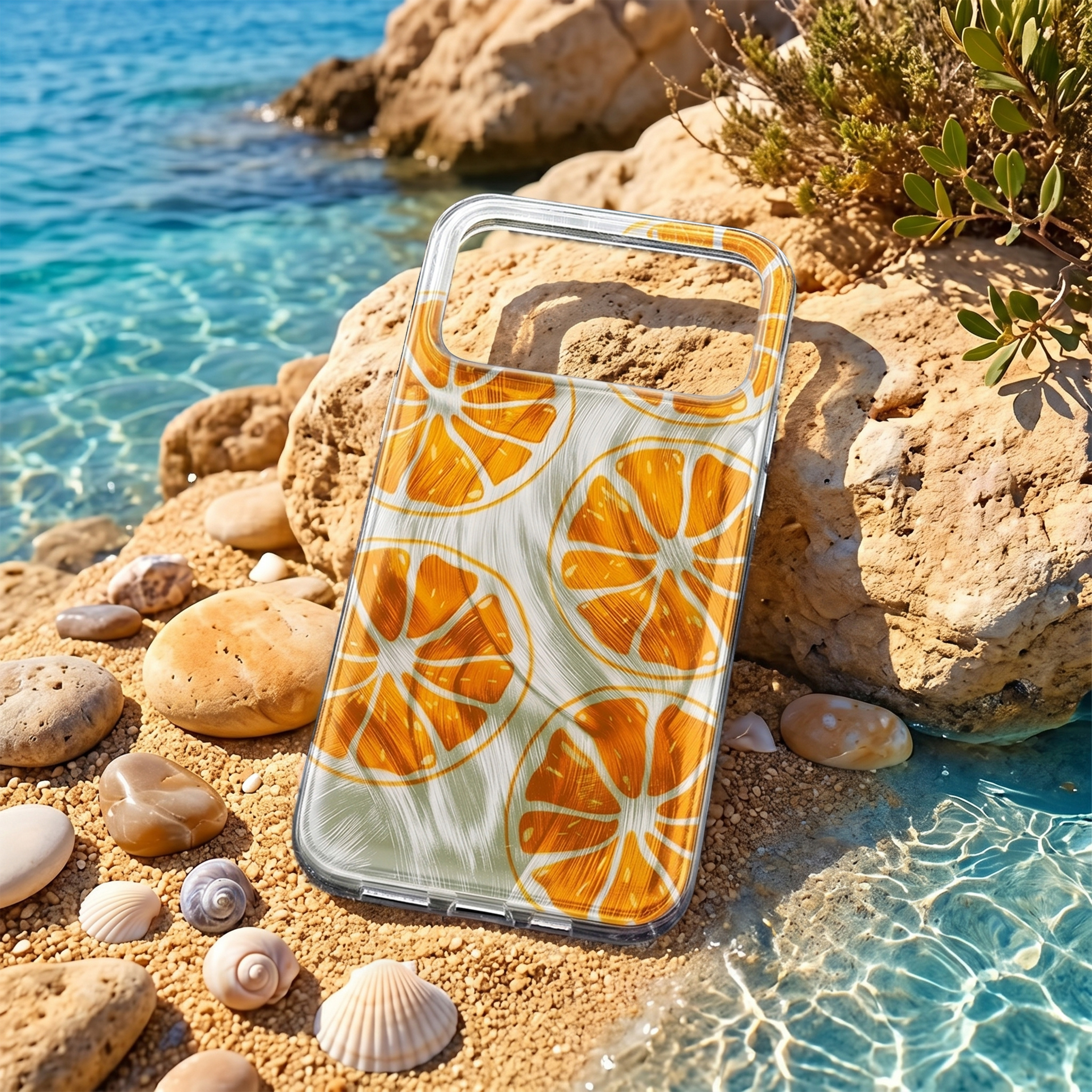 Ultra Trendy Summer case for iPhone 15 Pro 6,1" crab