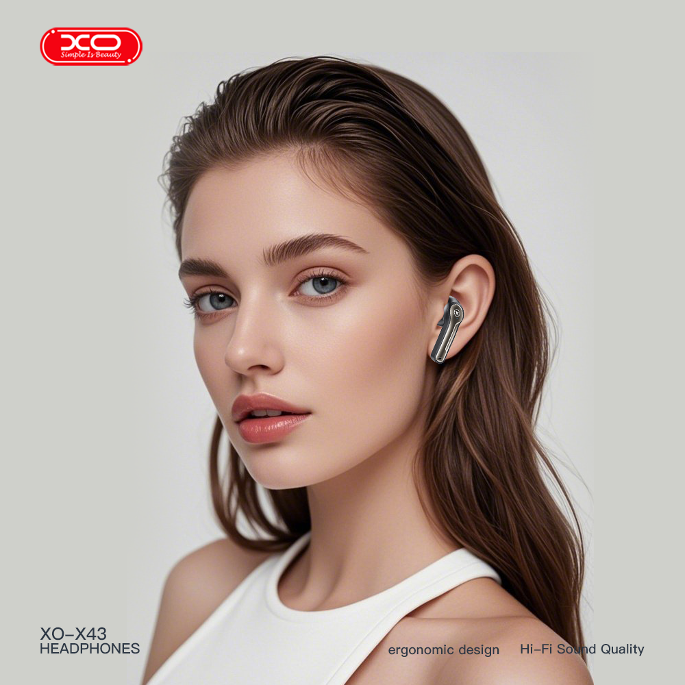 XO Bluetooth earphones X43 TWS beige