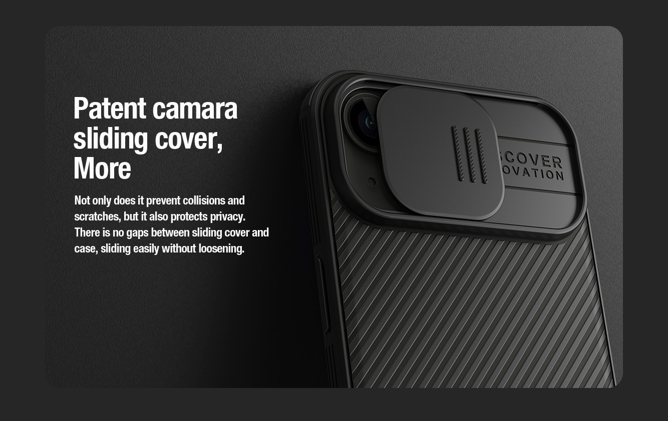 Nillkin CamShield Pro Case for Samsung Galaxy S26 transparent black